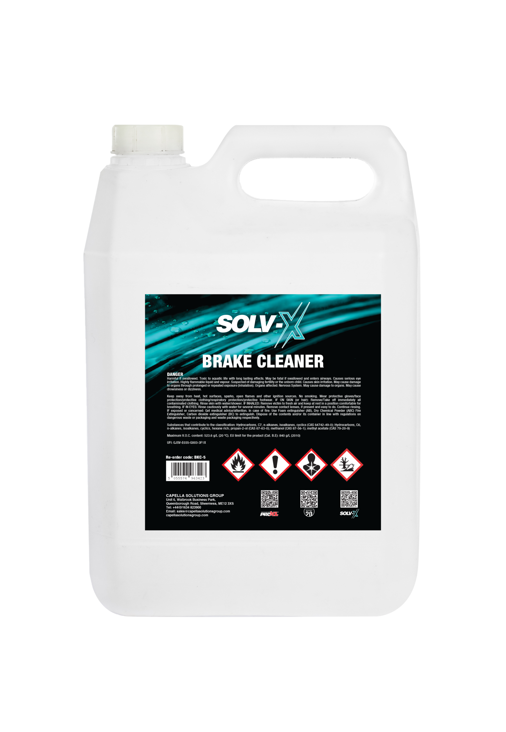 Solv-X Brake Cleaner Product Image
